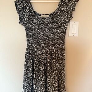 Urban Outfitters Black and White Floral dress